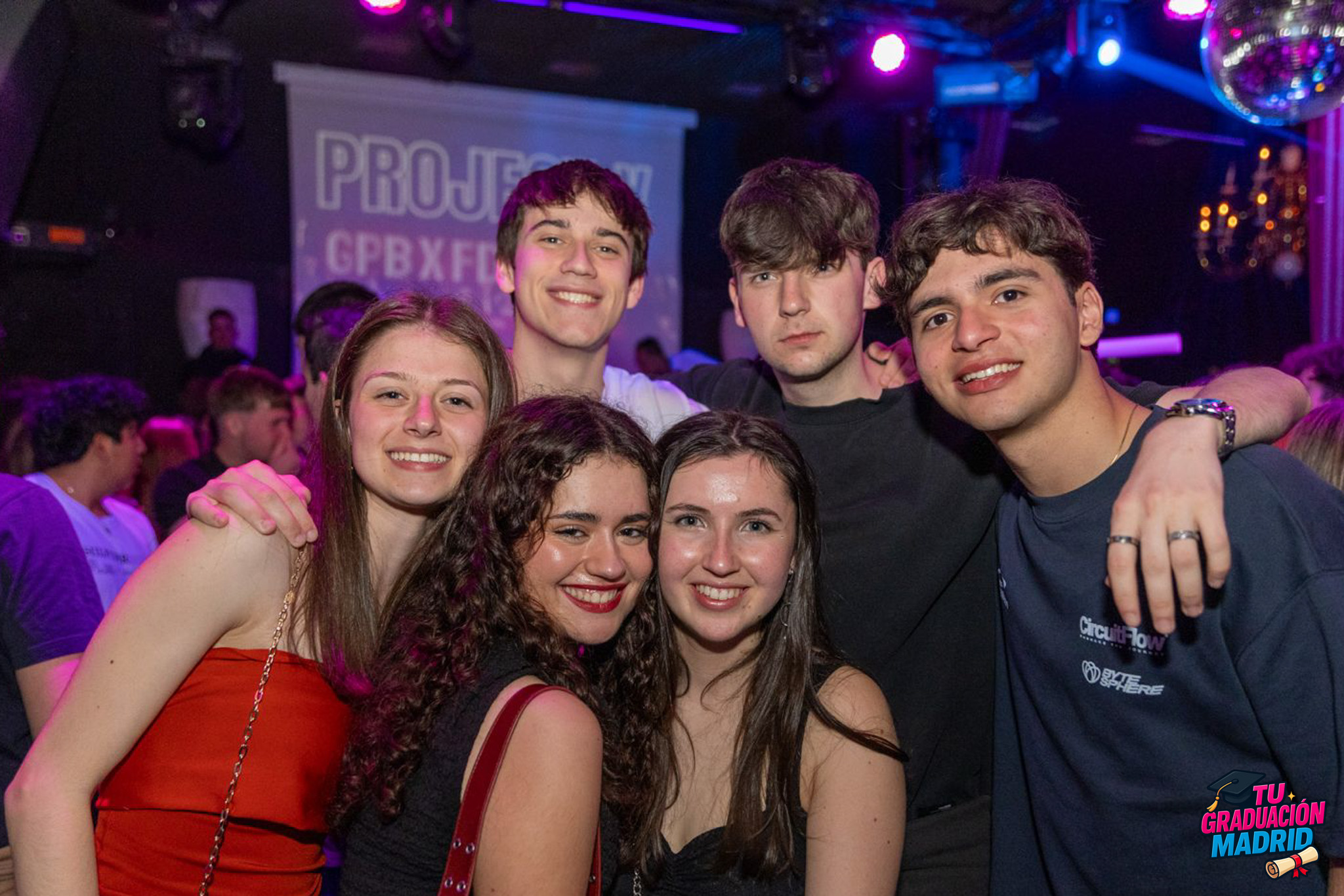 Graduación en discoteca en Madrid